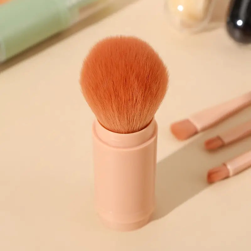 4-in-1 Portable Makeup Brush Set
